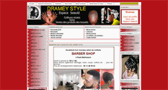 Desktop Screenshot of dramey-style.fr